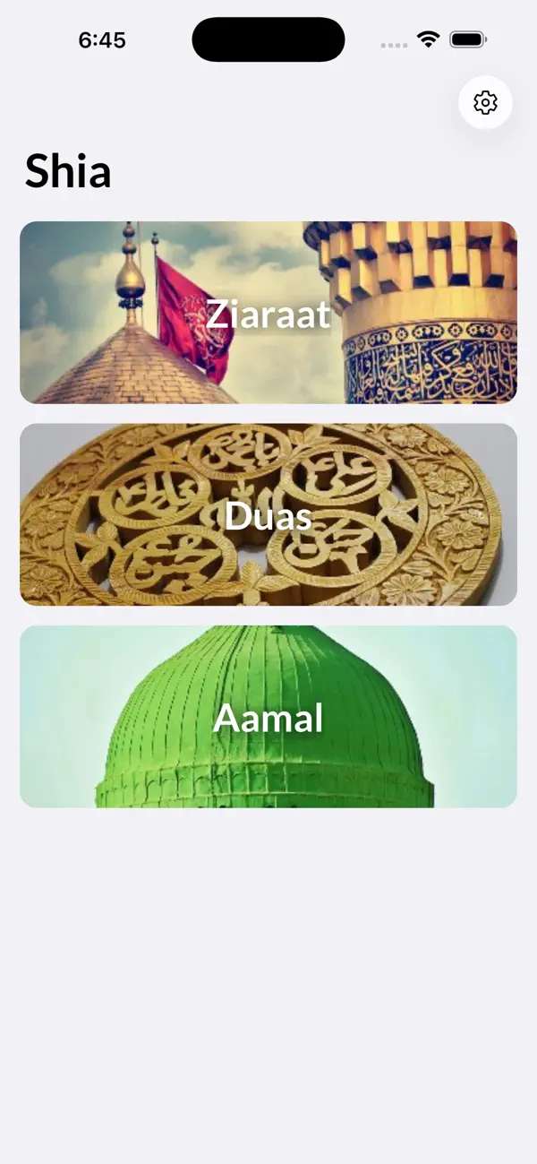 #1. Shia App (iOS) Ved: Mir Mustafa Ali