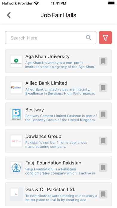 ACCA Virtual Careers Fairs Screenshot