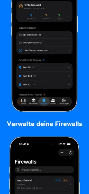 HetzMate für Hetzner Cloud iPhone screenshot 6