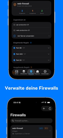 HetzMate für Hetzner Cloud iPhone screenshot 6