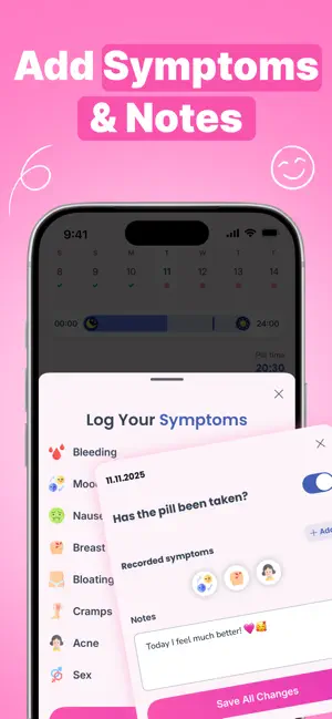 BirthControl Reminder - HiPill screenshot 3