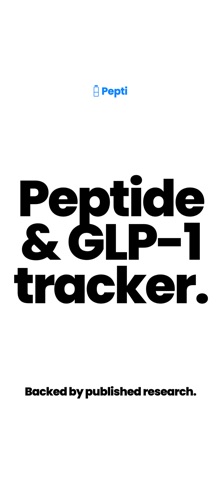 Pepti - Peptide Tracker Screenshot 1 of 7
