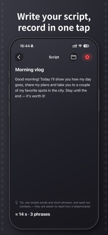 Perfectum Prompter Screenshot 3 of 4