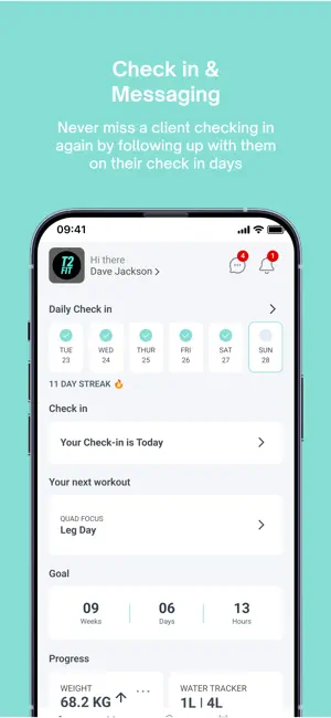 T2FIT Training screenshot 1
