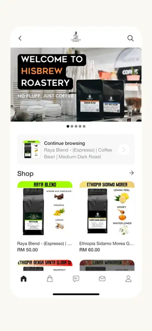 Hisbrew Roastery screenshot 1