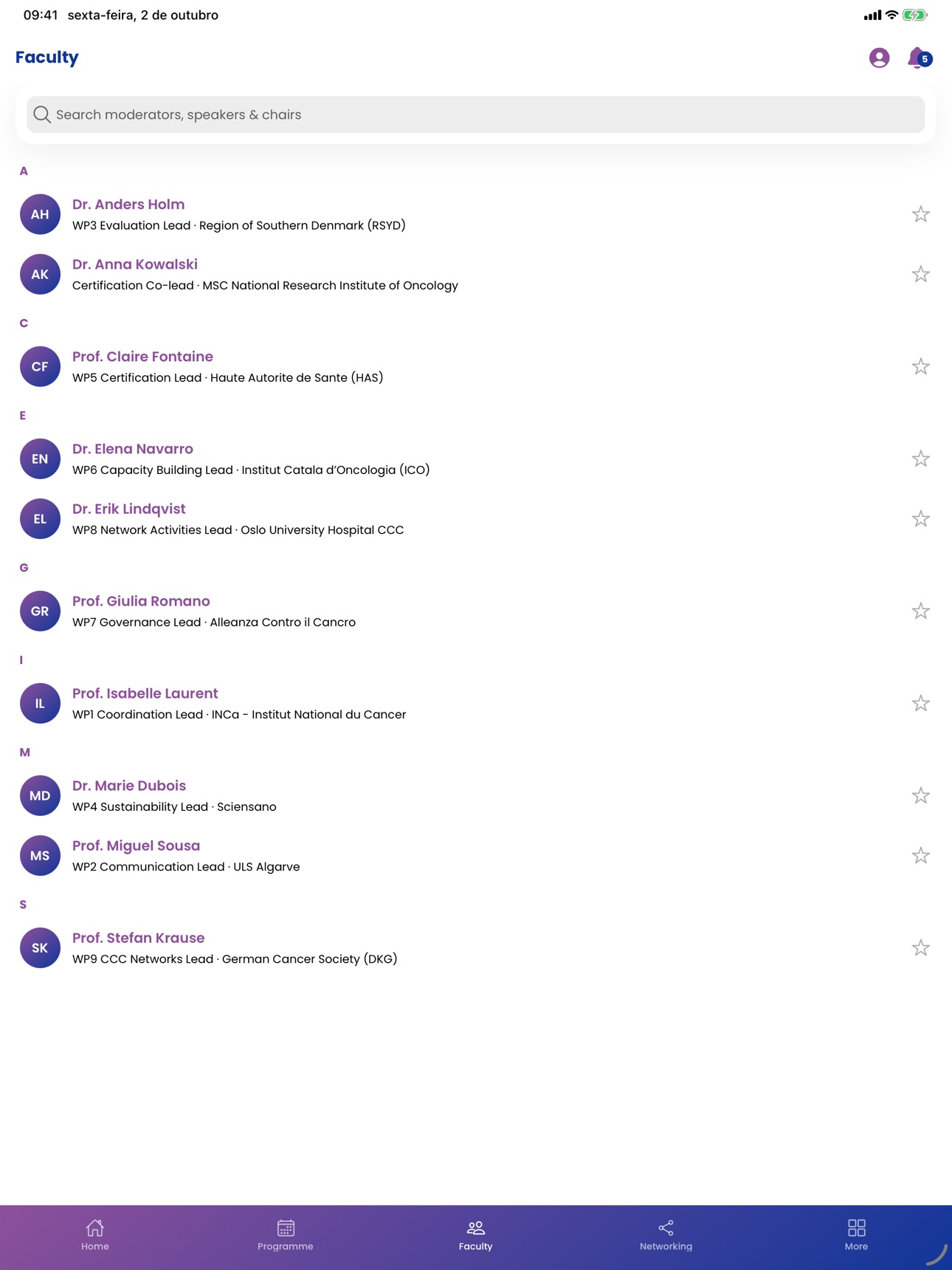 Screenshot 10 of EUNetCCC Annual Meeting