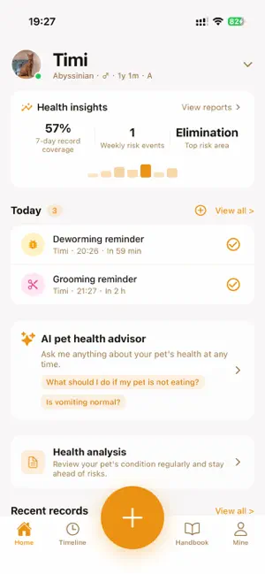 PawHealth - Pet Health Diary screenshot 1