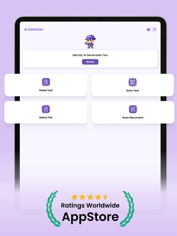 AI Detector & Humanizer・ iPad screenshot
