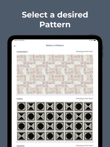Bria Pattern Lab iPad screenshot