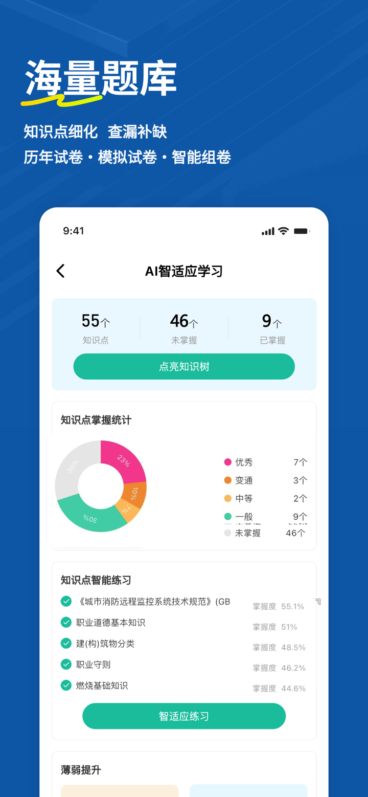 消防设施操作员练题狗-消防设施操作员考试真题库 screenshot 2