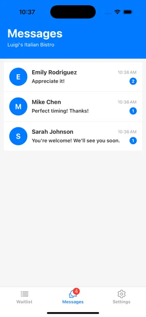Hostext for Restaurants screenshot 2