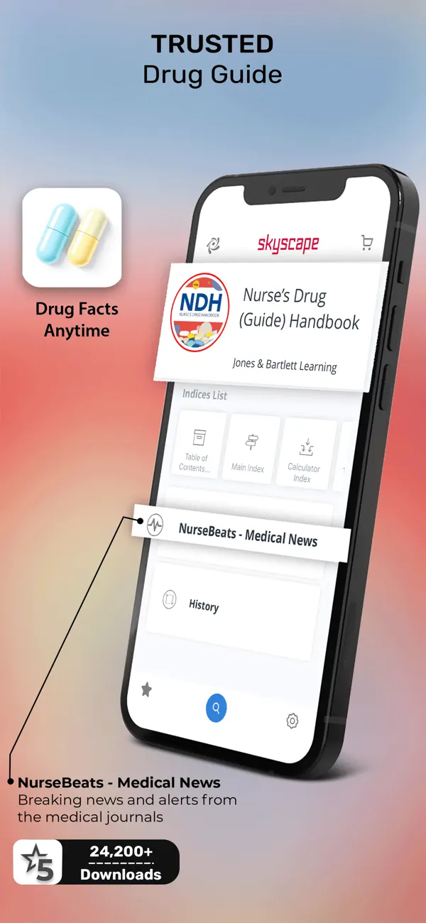Screenshot #2 pour Nurse’s Drug Handbook