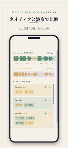 SoundSensei - 英語発音練習 iPhone screenshot