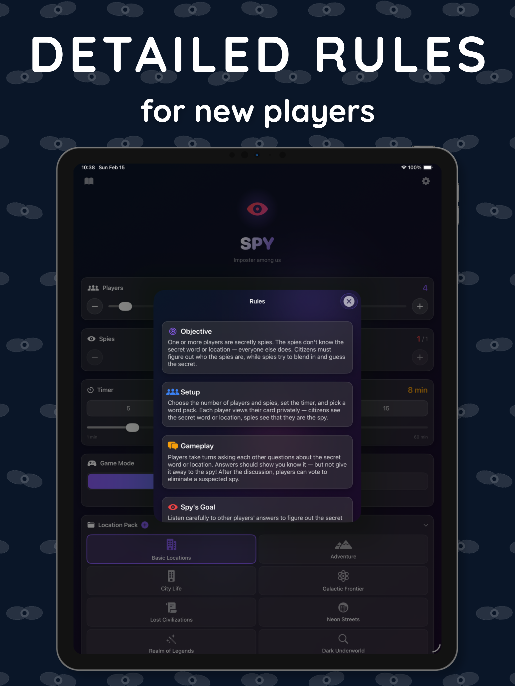 Spy Party Game - Spy Hunters screenshot 11