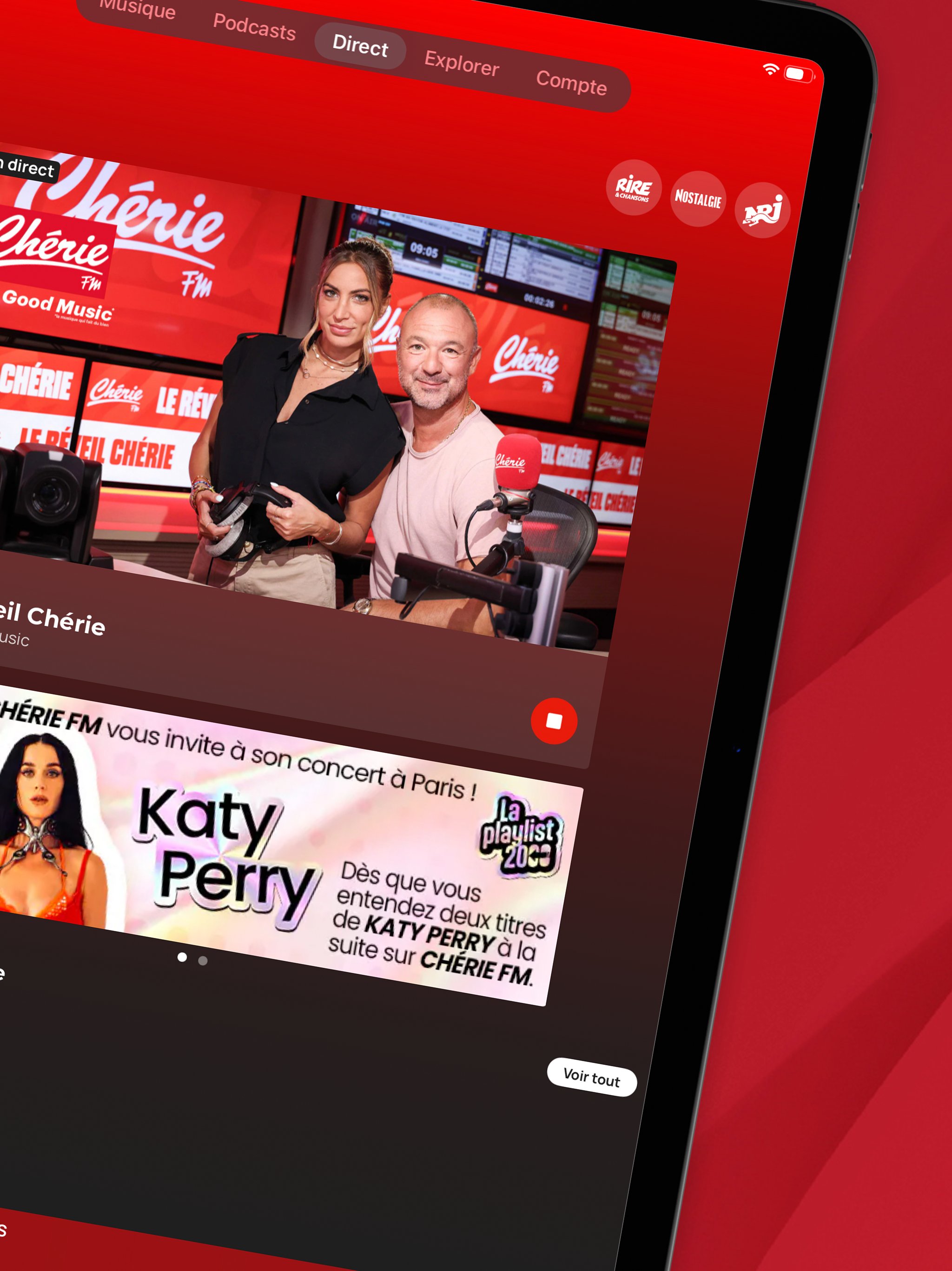 Chérie FM : Radios & Podcasts