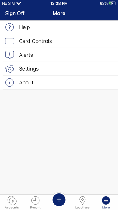 Concordia Bank Mobile Screenshot