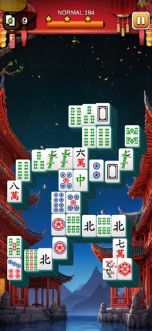 Mahjong Solitaire match iPhone screenshot