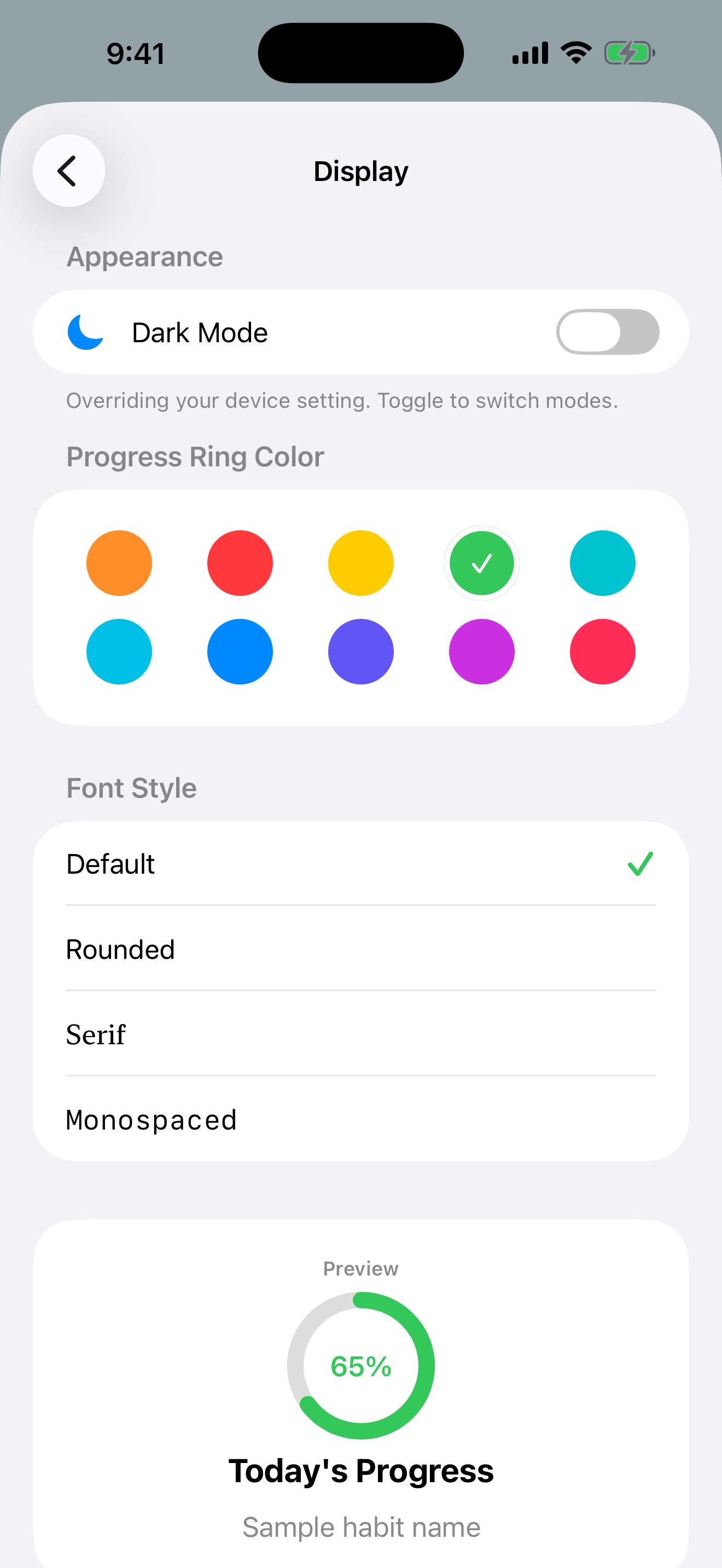 Habitz On Track! screenshot 6