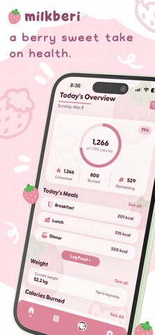 milkberi iPhone screenshot 1