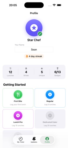 LunchTimer screenshot