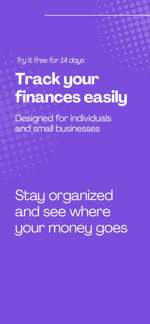 Screenshot #1 pour (Simple)Finance Budget Tracker