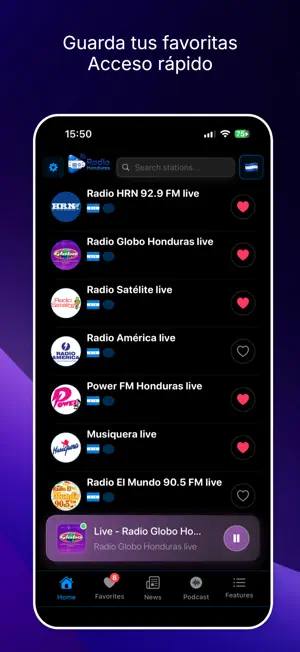 Radio Honduras FM/AM Online screenshot 3
