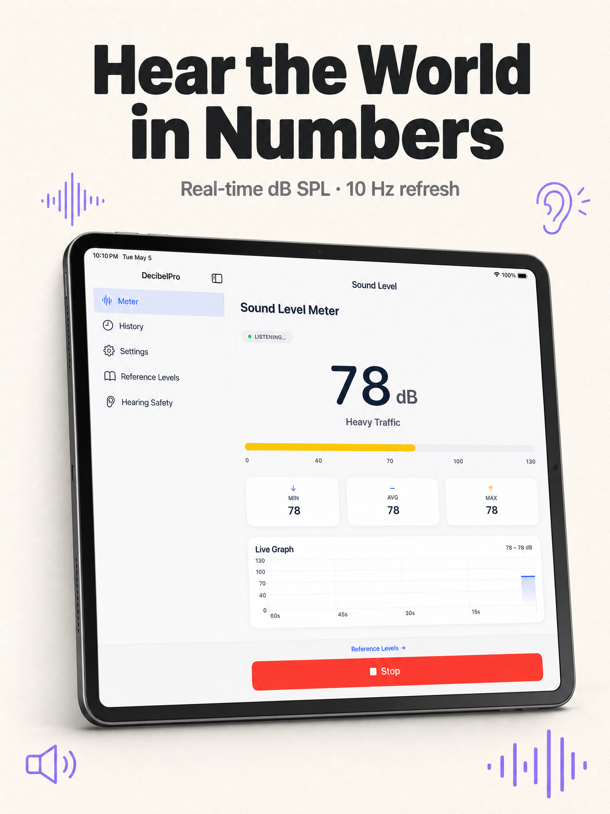 Decibel Meter: dB Sound