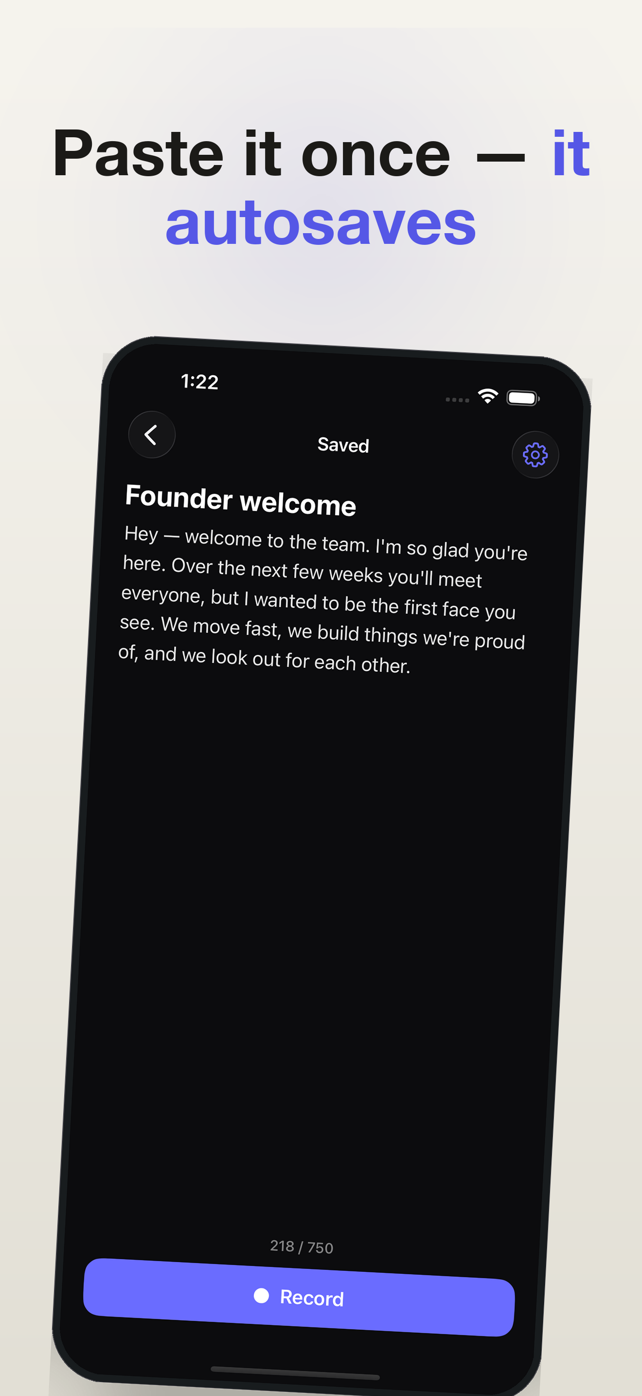 Recito: Smart Teleprompter screenshot 3