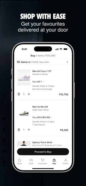 Nike : Shoes & Apparel iPhone screenshot 5