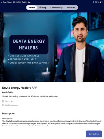 Divine Talks Ayush iPad screenshot