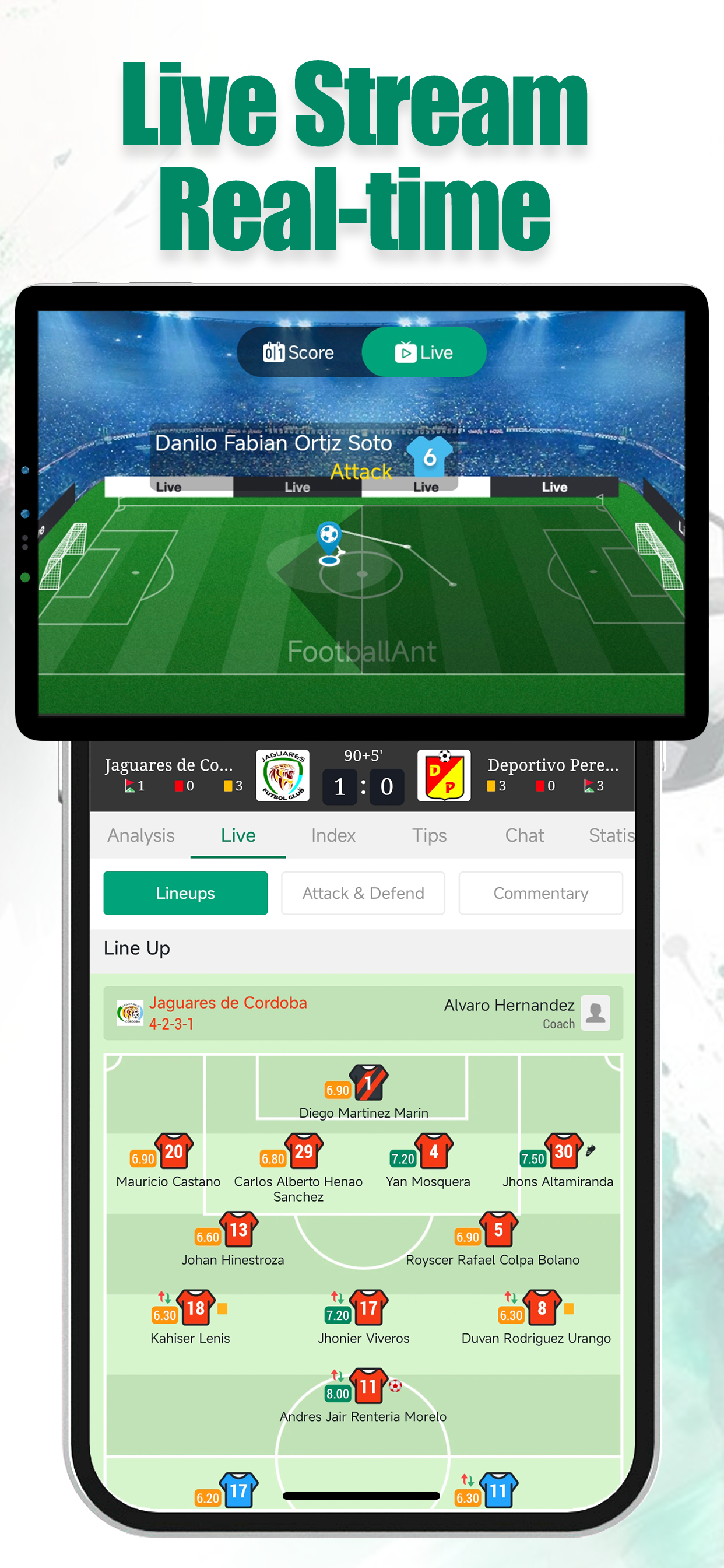 FootballAnt: AI & Live Scores