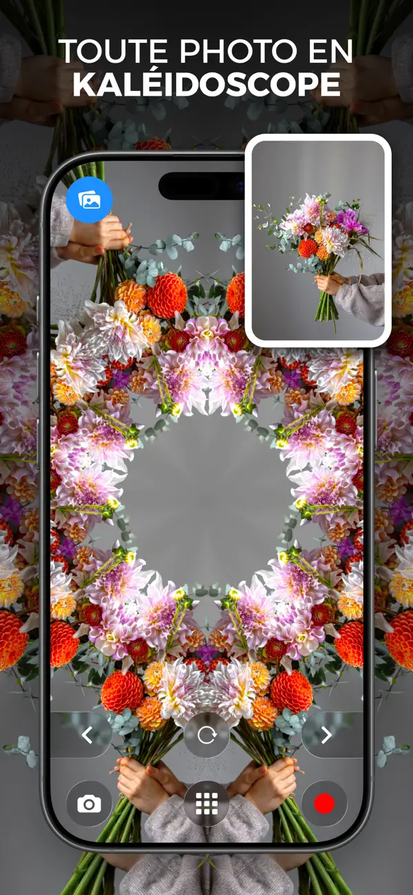 Screenshot #2 pour Kaléidoscope: Caméra FX