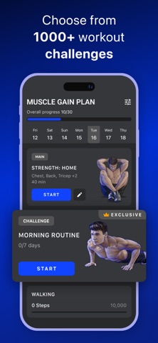 Muscle Booster - Workout Plans screenshot 4