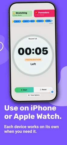 Tap Timer: Activity for Watch Screenshot 3 of 7