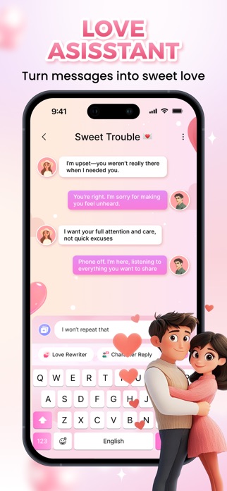 SweetKey: Love Advisor & Chat Screenshot 2 of 7