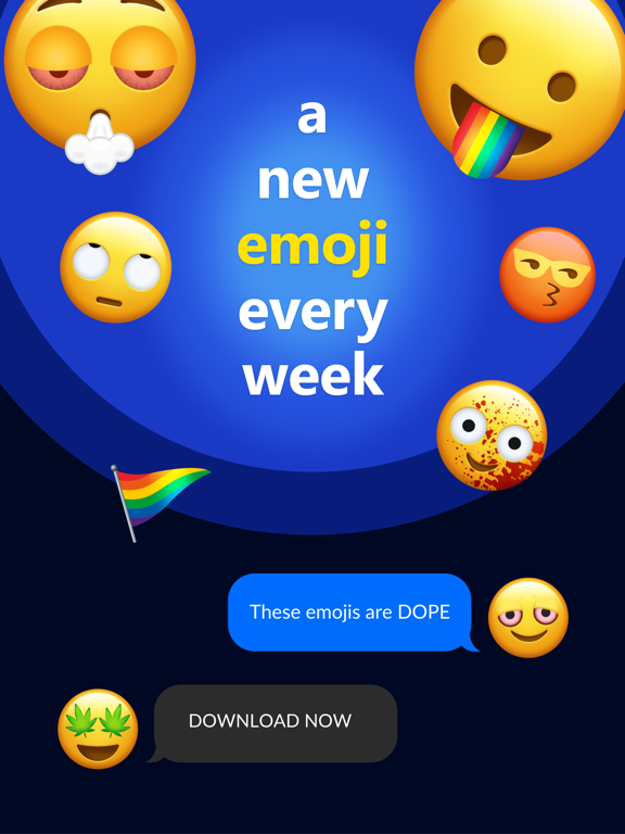 350+ The Hilarious Emojis iPad screenshot 3 - Stickers app