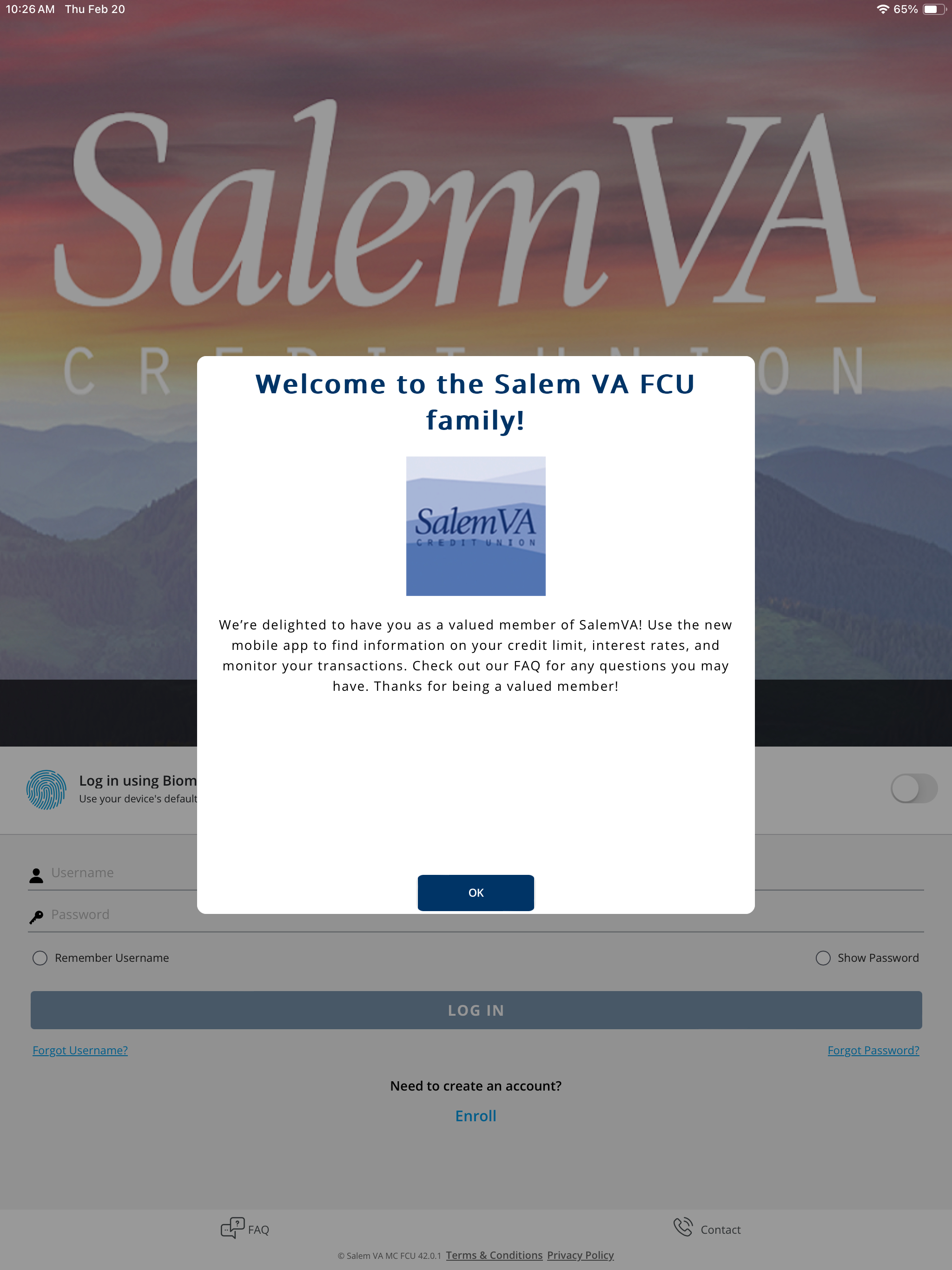 Salem VA FCU Cards