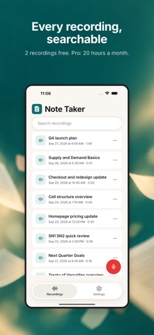 AI Voice Recorder & Note Taker screenshot 4