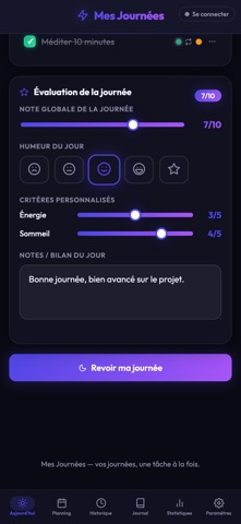 Mes Journées screenshot