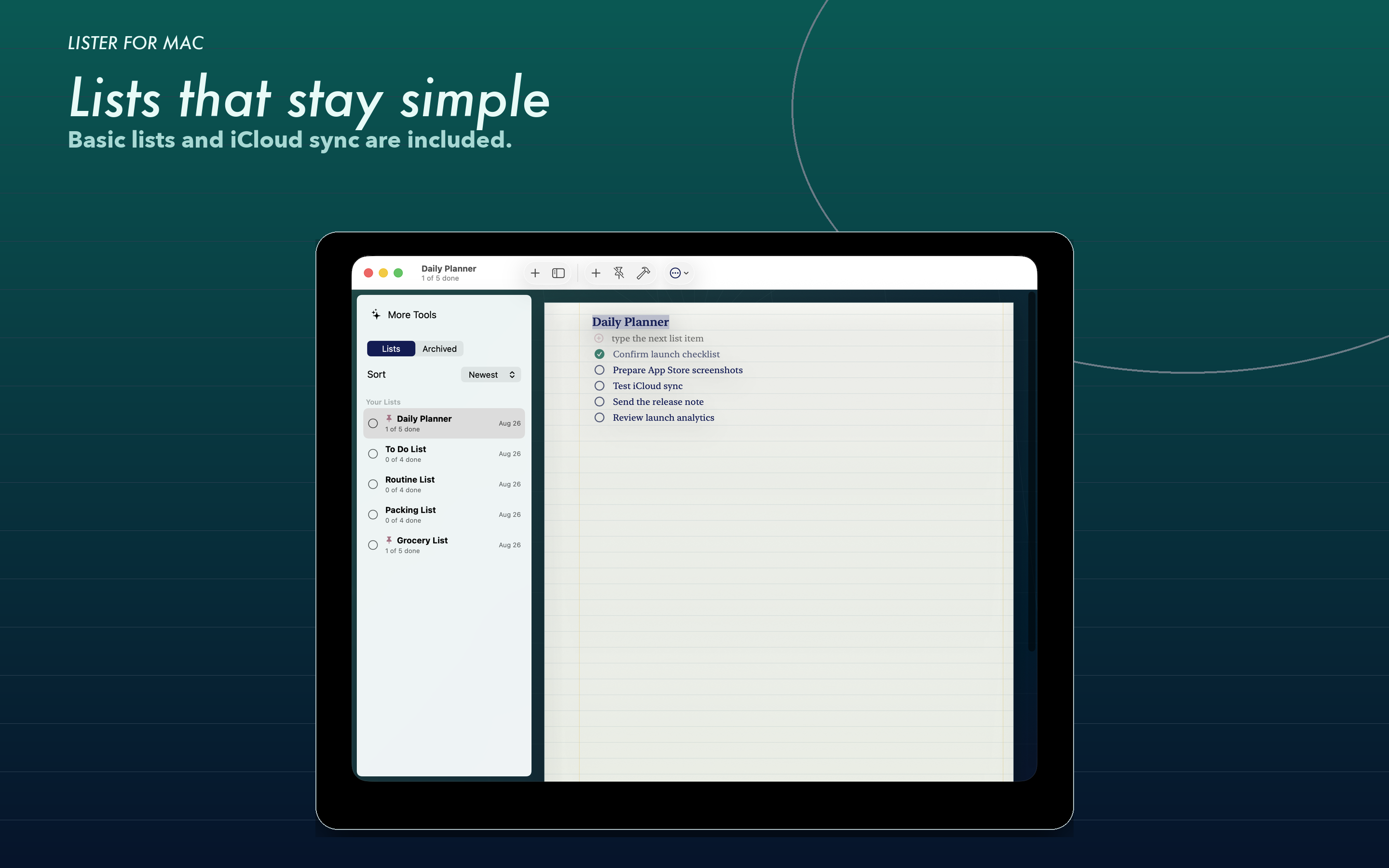 Lister: Write & Draft Notes screenshot 13