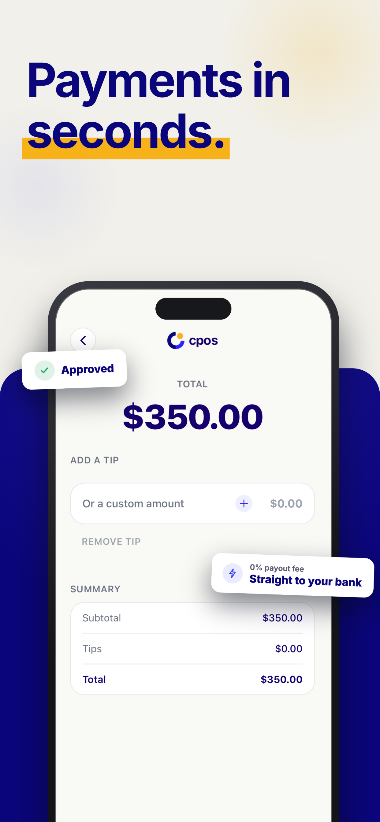 CPOS: Tap to Pay Card Reader screenshot 3