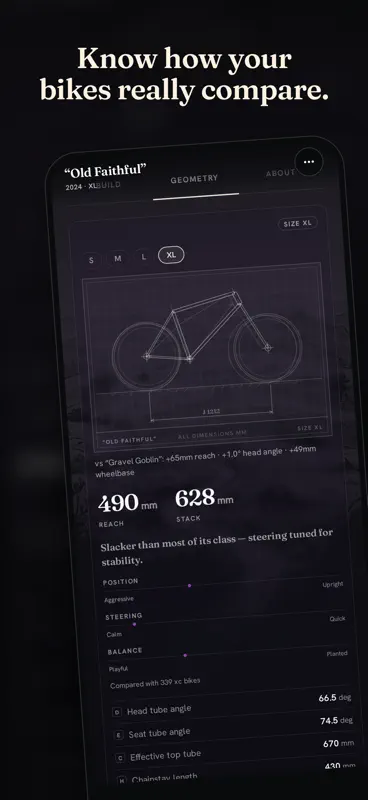 Quiver: Bike Garage & Specs screenshot 6 of 9