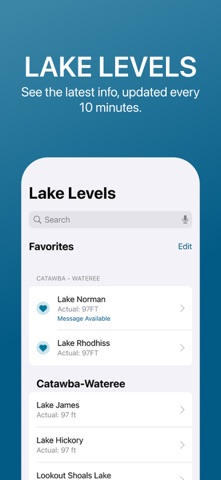 Duke Energy Lake View iPhone screenshot