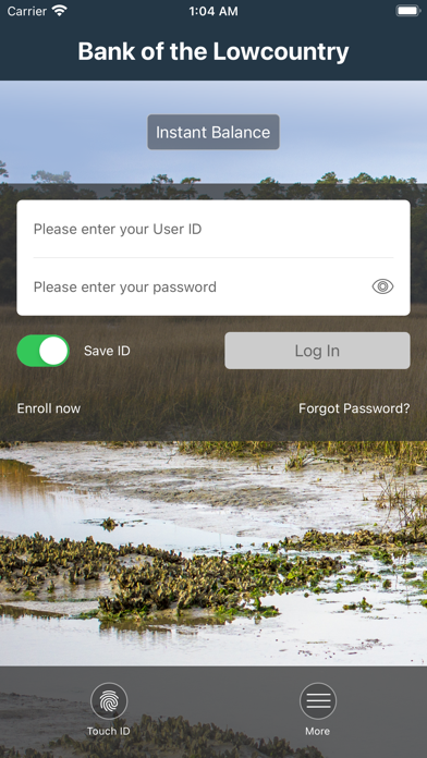 Bank of the Lowcountry Mobile Screenshot