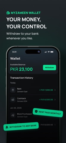 MyZameen iPhone screenshot
