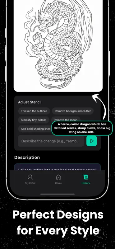 Stencify: Tattoo Stencil Maker screenshot 5 of 7