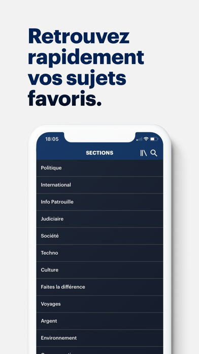 TVA Nouvelles iPhone screenshot 5