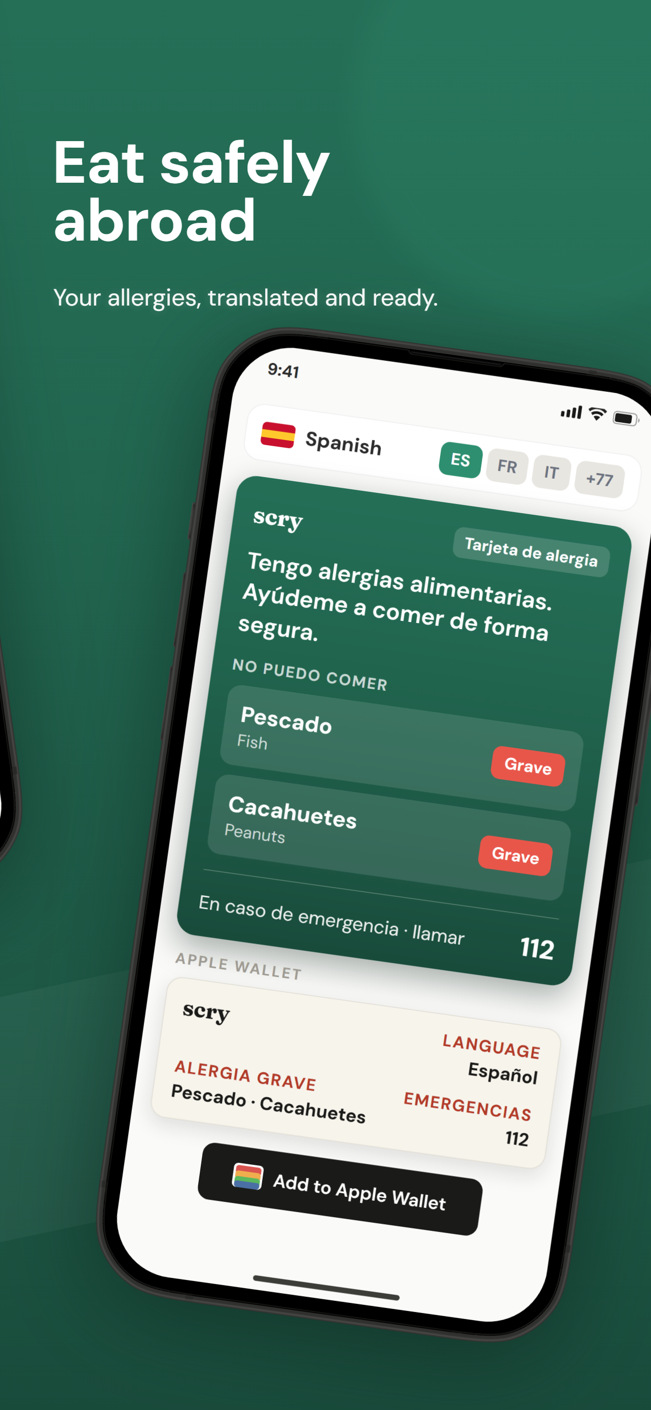 Scry: Allergy & Coeliac App screenshot 5