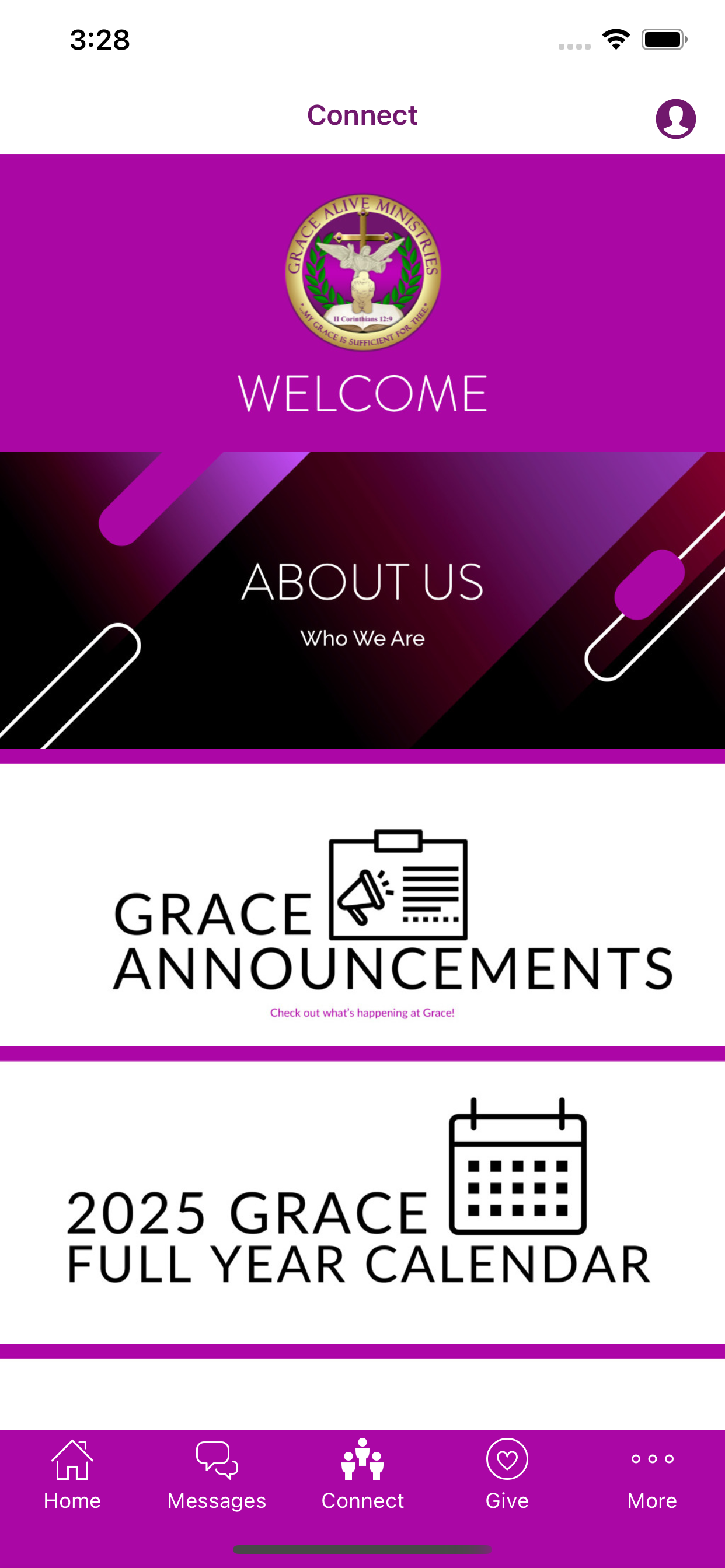 Grace Alive Ministries screenshot 2