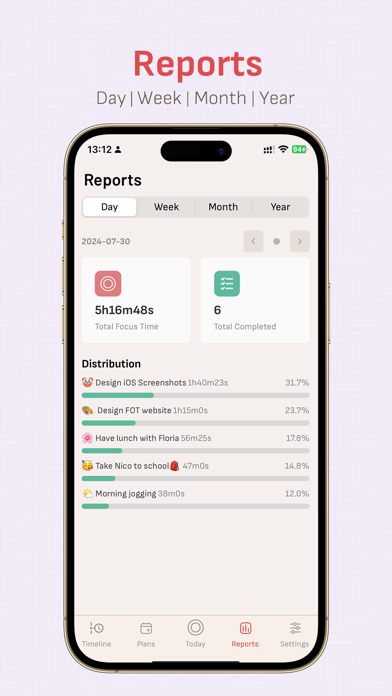 Focus on Today² Screenshot